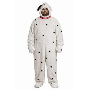 Disney Store 102 Dalmatians Sherpa Costume Onesie XL Y2K
